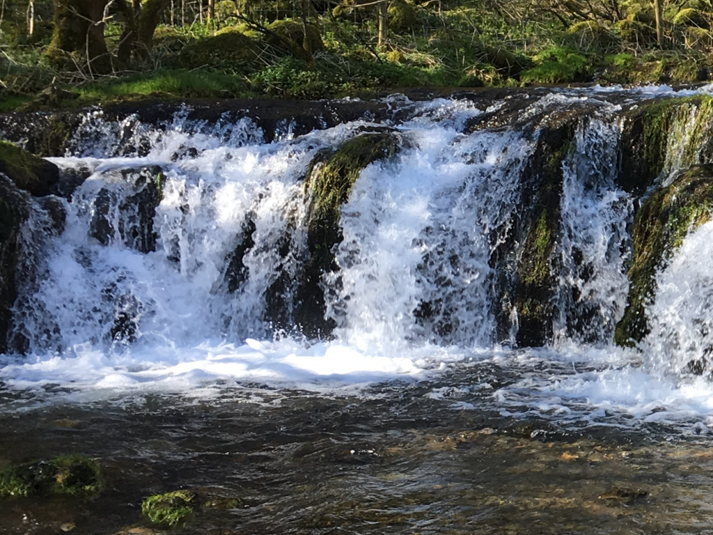 Waterfall at Lathkill Dale